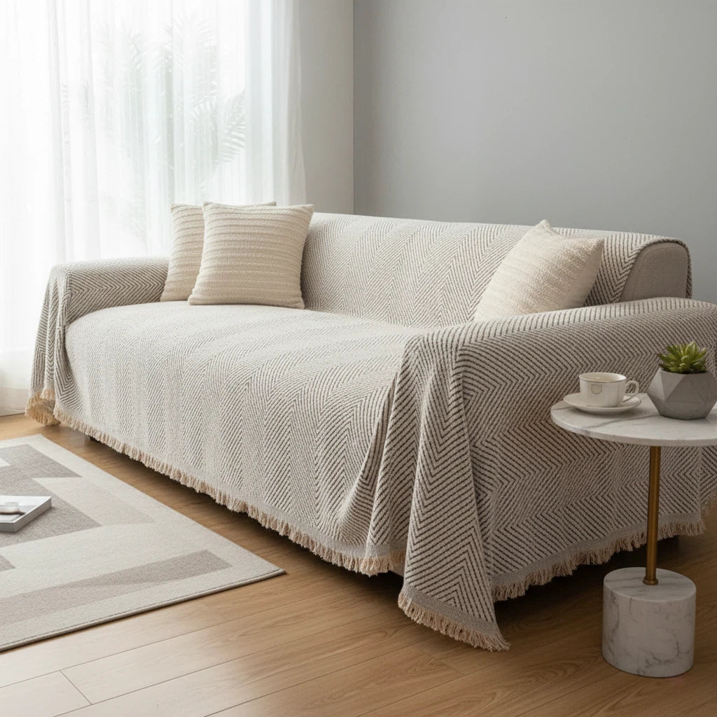 Couch Cover with Water-Resistant Fabric | Home Decor