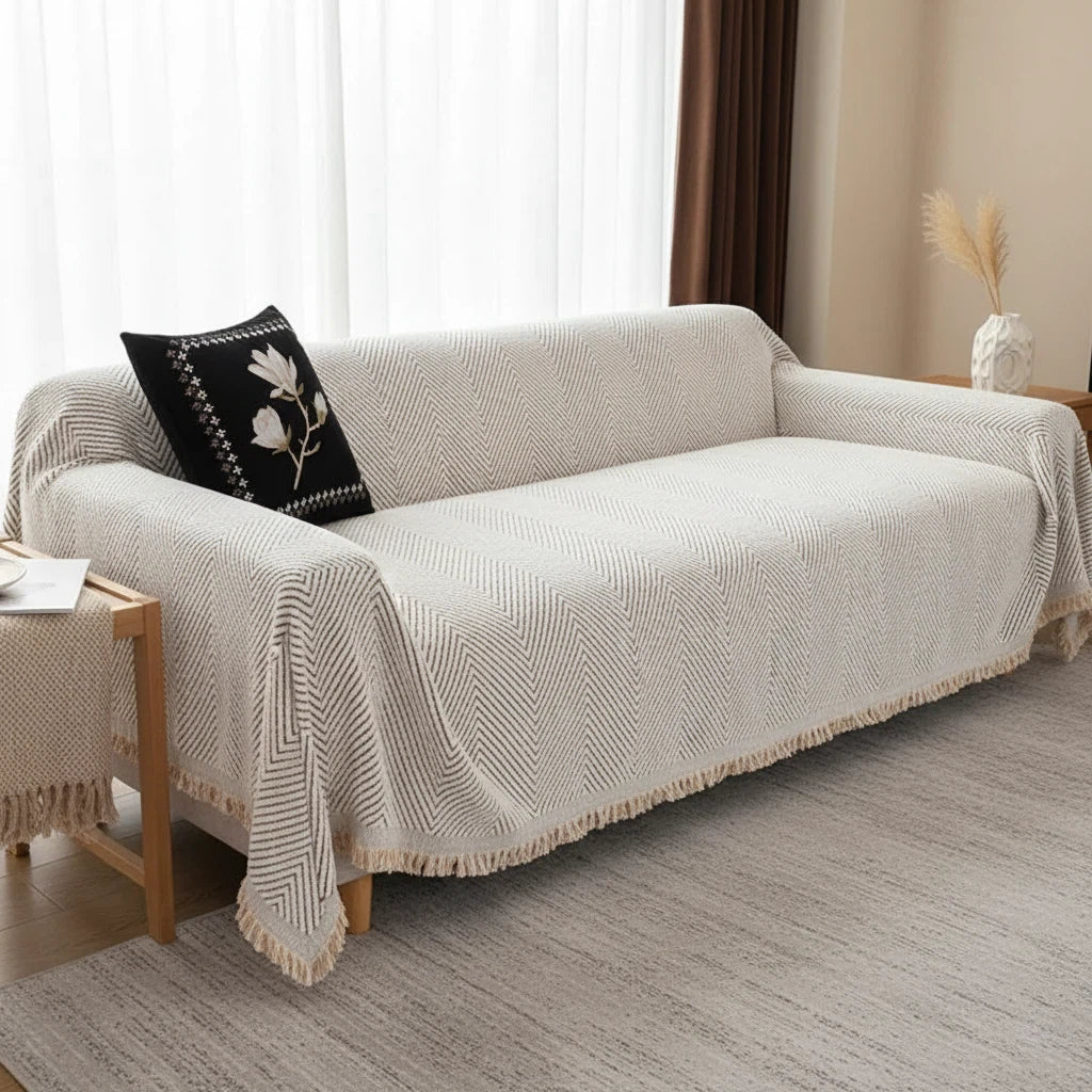 Couch Cover with Water-Resistant Fabric | Home Decor