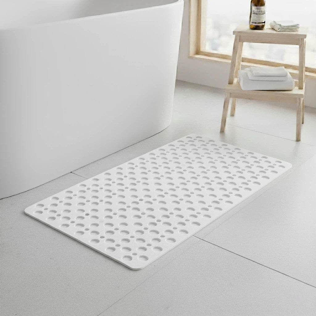 Non Slip Bath Mat with Drainage Holes | Everyday Bathroom Use