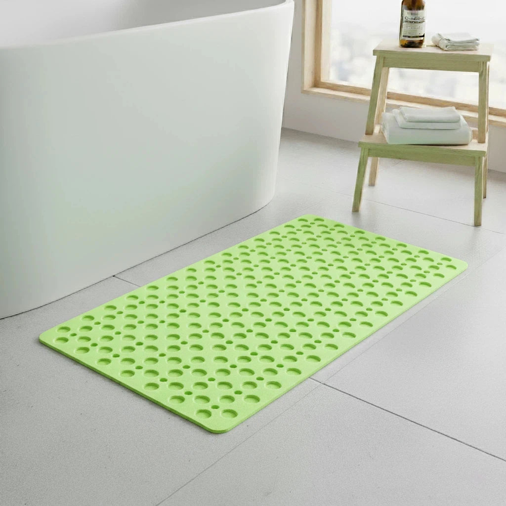 Non Slip Bath Mat with Drainage Holes | Everyday Bathroom Use